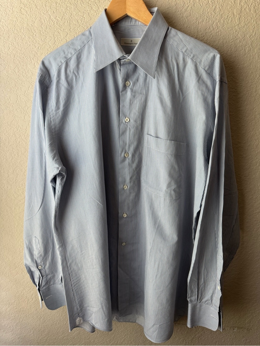 Ermenegildo Zegna Blue Shirt